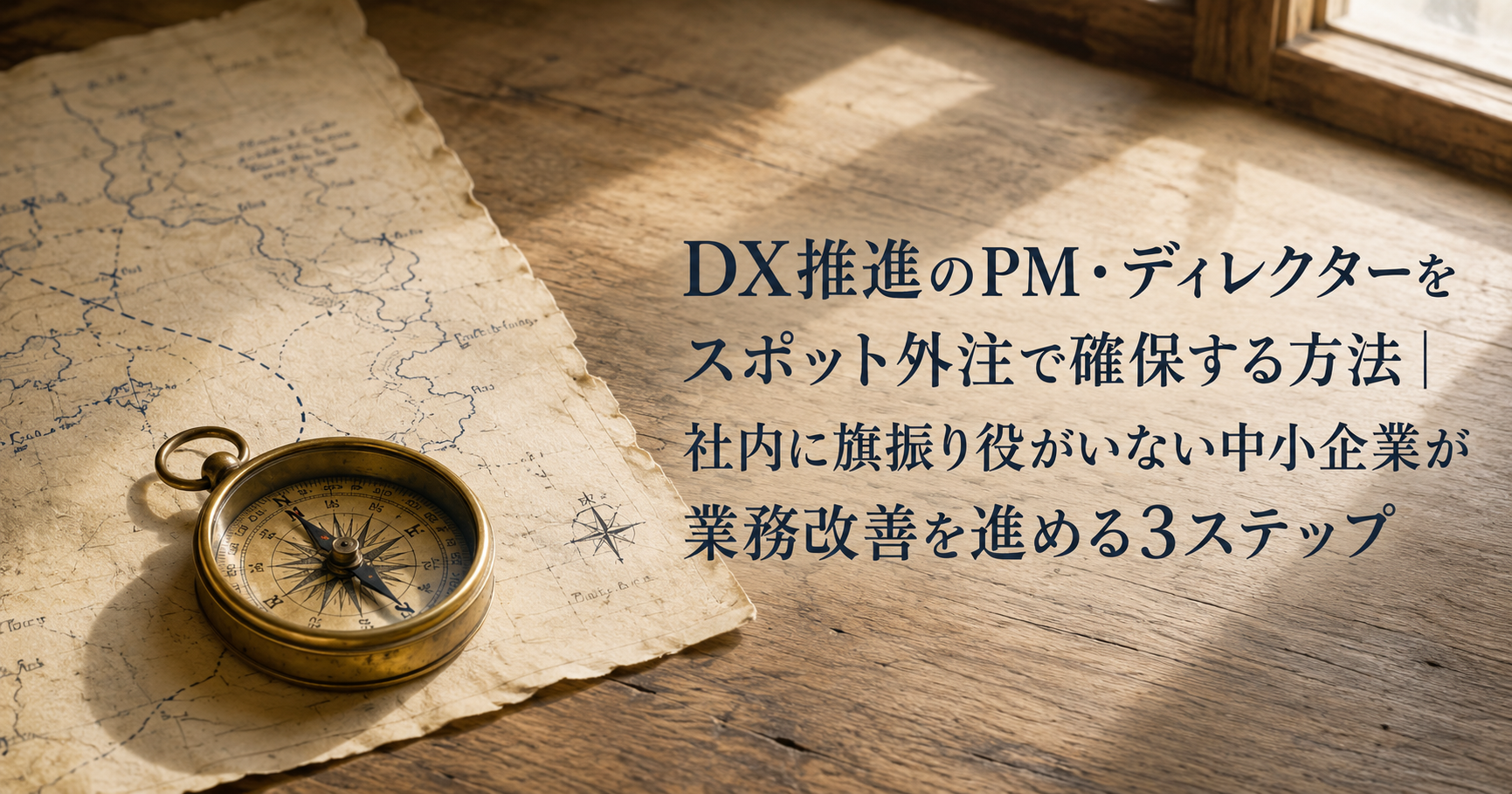 DX推進のPM・ディレクターをスポット外注で確保する方法